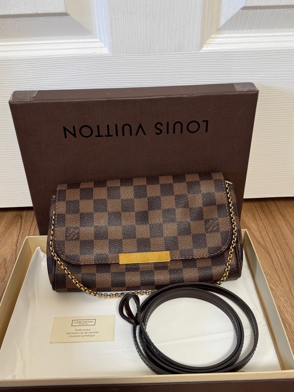 Louis Vuitton favorite damier pm